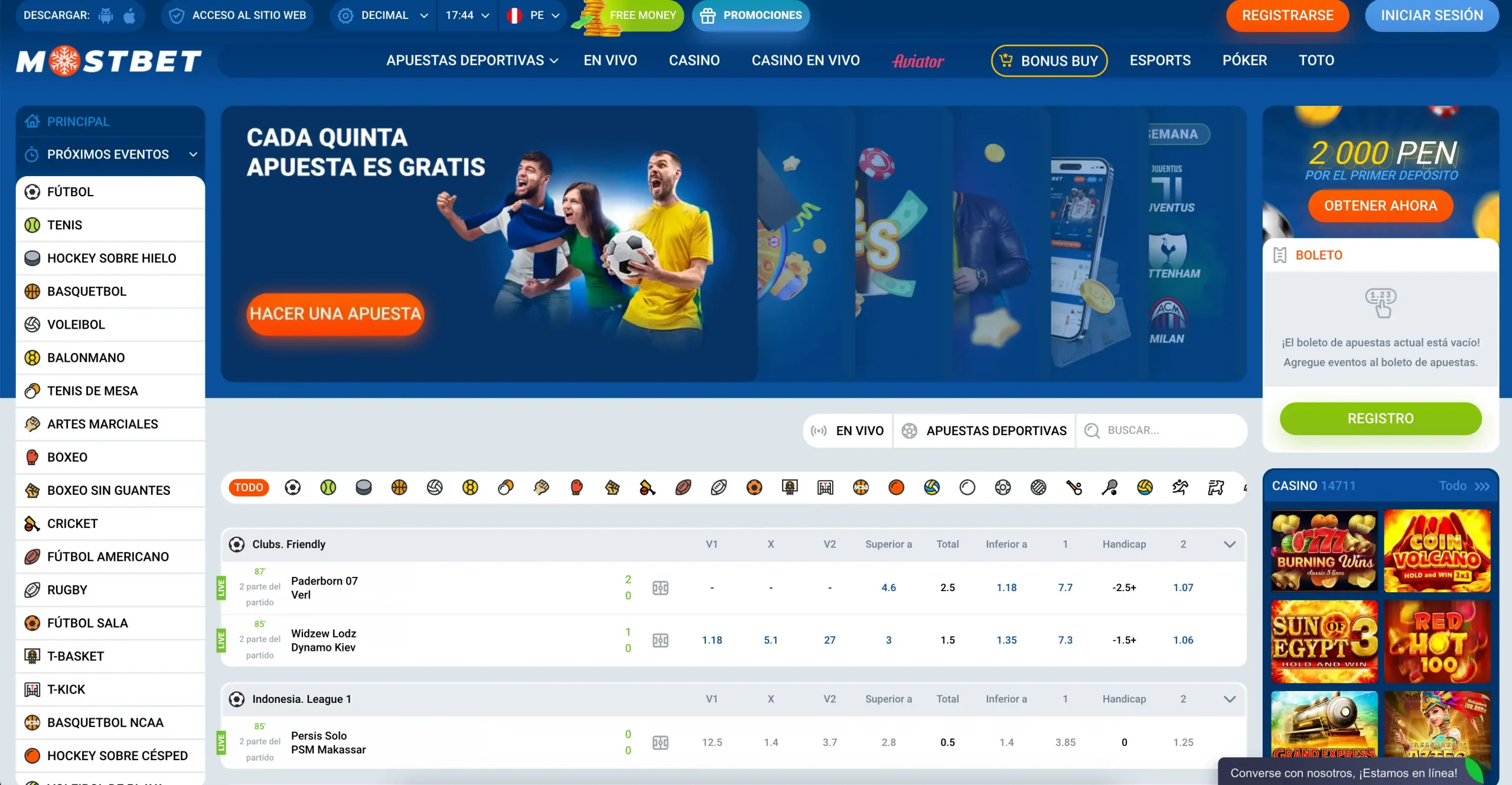 mostbet